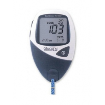 Dr Gluco Super Sensor Blood Glucose Monitoring System with 25 Free Test Strips (AGM-2200) Dr Gluco Super Sensor Blood Glucose Monitoring System with 25 Free Test Strips (AGM-2200)