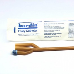 Bardia Foley Catheter (Silicone Elastomer Coated, 3-Way)