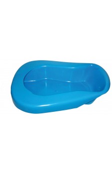 Bed Pan with Lid (Plastic) - Color May Vary