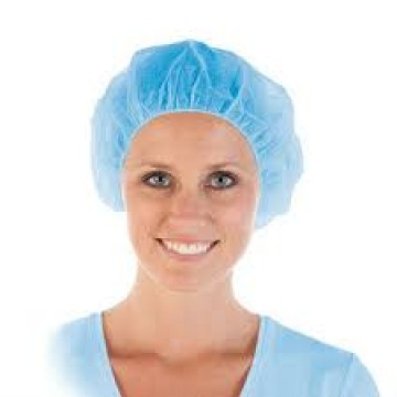 Disposable Surgical Bouffant Caps, 100 Pcs Pack