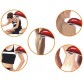Dolphin Fish Shaped Body Infrared Massager With 3 Attachments (Color May Vary)