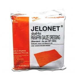 JELONET Paraffin Gauze Dressing (10cm x 10cm) - Pack of 20 Dressings