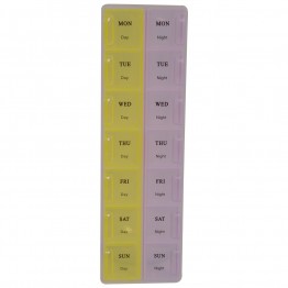 Tablet/Pill/Medicine Organiser For a Week & 2 Times a Day