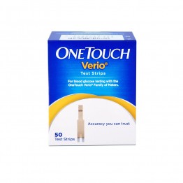 One Touch Verio Test Strips - 50's Pack 