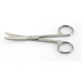 Fine Surgical Scissor Curved  (Blunt Edges) S/Steel