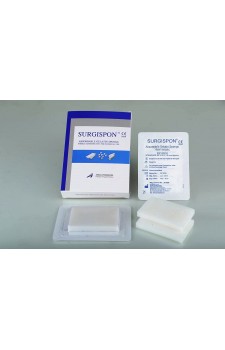 SURGISPON Absorbable Hemostatic Gelatin Sponge For Surgical Use (Box of 10 Pieces)