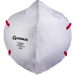 Venus V-4400 N95 Face Mask NIOSH Approved Respirator - 1 Piece